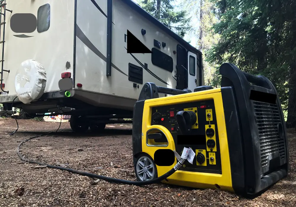 Dual Fuel Generator For 50 Amp RV - campingtroope.com What Size Generator To Run A Camper